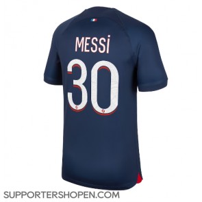 Paris Saint-Germain Lionel Messi #30 Hemma Matchtröja 2023-24 Kortärmad